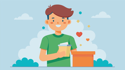 A teenager donates a portion of their allowance to a charity that supports ethical labor practices.