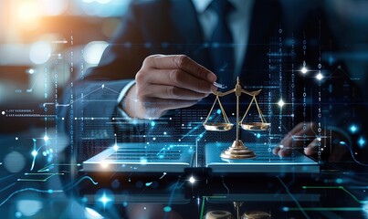 Compliance rule law and regulation graphic interface for business quality policy planning to meet international standard.