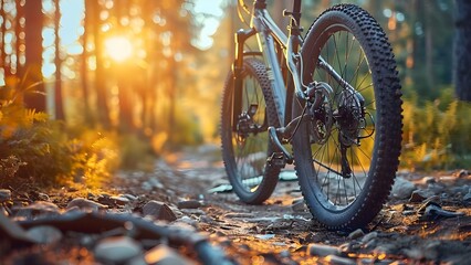 Fatal Outcome Resulting from Collision Between Bike and Car. Concept Traffic accident investigation, Bicycle safety guidelines, Legal implications, Vehicle-bicycle collisions, Road sharing awareness, - obrazy, fototapety, plakaty