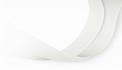 White background, flowing, swirling waves or hills, abstract light and stunning.  Space for text. 