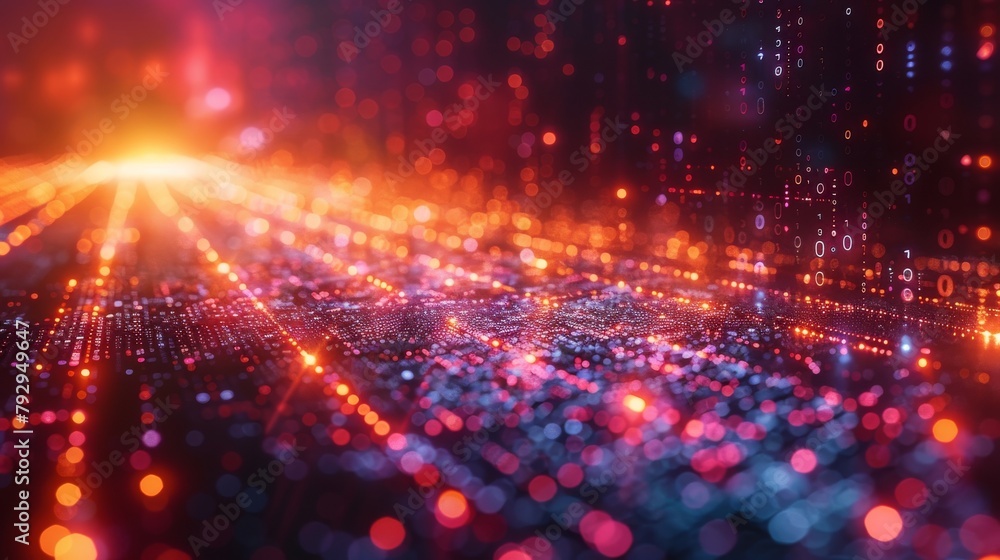 Poster Big data or digital transformation is a concept...
