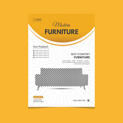 modern furniture flyer,