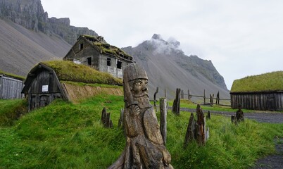 Viking village in Iceland