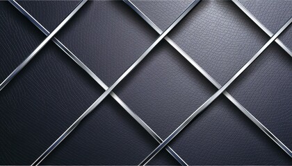Create a background with a lattice design composed of thin lines of polished silver set against a backdrop of smooth