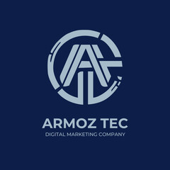 ARMOZ TEC 07, logo design, minimalist logo, unique logo, logo maker, creative logo, brand identity	