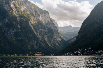 lake and mountains Austria 