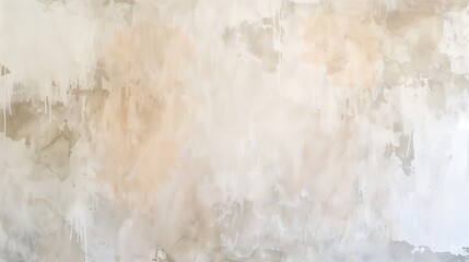 neutral colors and a gentle watercolor abstract painting