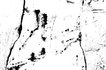 Abstract grunge black and white distressed texture background