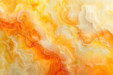 Stunning pastel yellow and orange background with beautiful marble texture-generated AI
