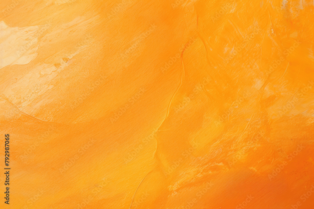 Poster vivid orange textured background with dynamic brush strokes and subtle layering details.