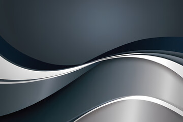 Gray background with gradient and modern abstract shapes.