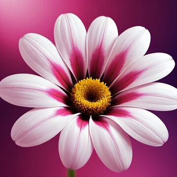pink daisy flower Ai generate