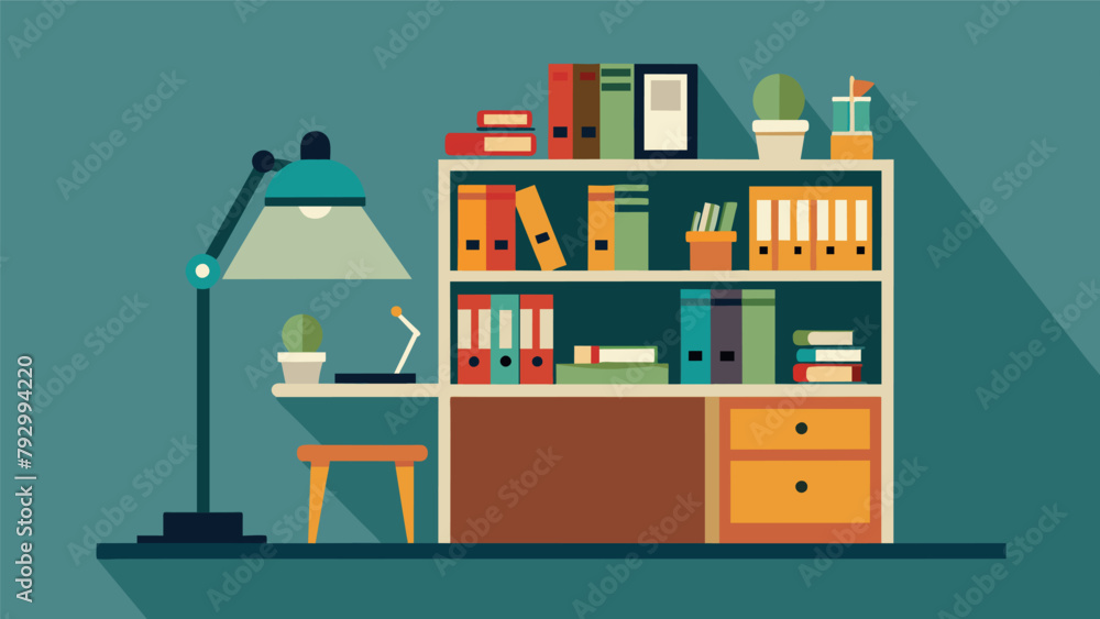 Poster an old bookshelf is repurposed into a functional and budgetfriendly standing desk equipped with a la