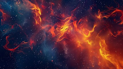 Fototapeta na wymiar Nebula Star Galaxy Astronomy Abstract