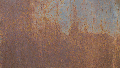 Grunge rusted metal texture, rust and oxidized metal background. Old metal iron panel.