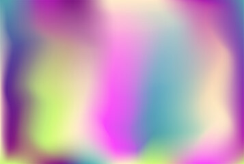 Neon lime violet lilac background. Holiday print for label cover packaging social media flyer postcard. Mauve pink green azure blur fog banner. Bright rainbow template cyan purple beige jade print.