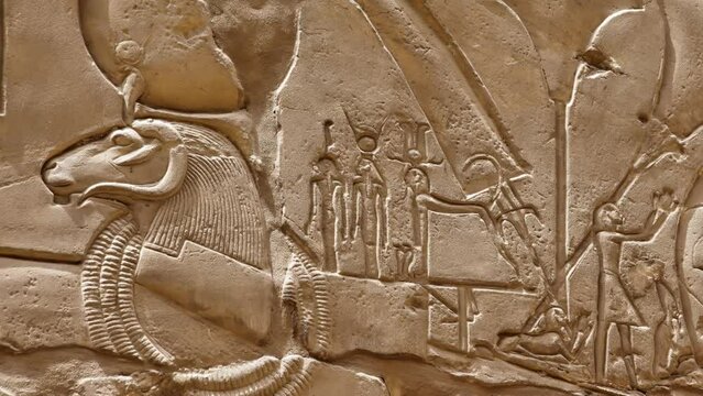 Karnak. Temple of Thutmose III. Egypt.