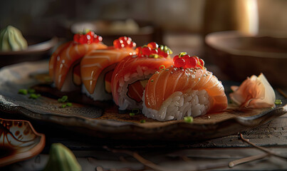 AI sushi  salmone e sashimi 01
