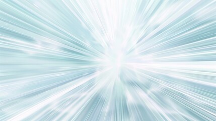 Bright light burst with abstract blue and white streaks - obrazy, fototapety, plakaty