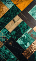 Mesmerizing Green Yellow Black Abstract Backgrounds: Nature's Palette