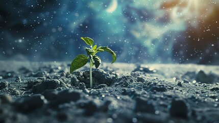 As humanity ventures further into the cosmos, the humble act of tending a plant in space becomes a powerful symbol of hope, a reminder of Earth and the enduring potential for life to flourish in the m
