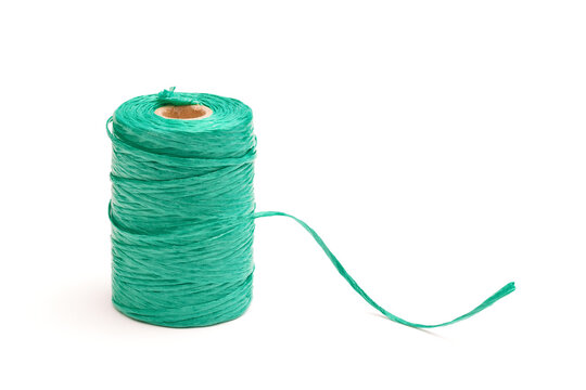A roll of garden twine with copy space