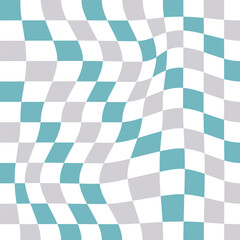 Obraz premium blue checkerboard pattern background eps 10