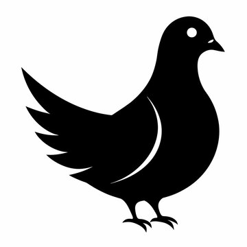 recommend clip art: dove silhouette vector illustration