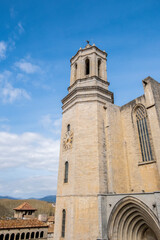 Fototapeta na wymiar Catedral de Santa María, Gerona, Cataluña
