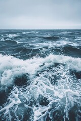waves crashing waves in the ocean