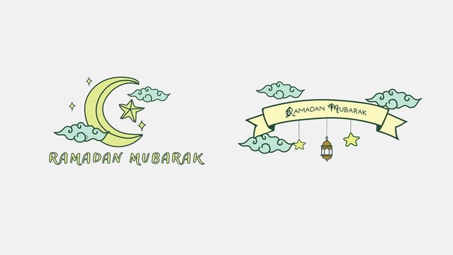 Eid al-Fitr Ramadan Mubarak Title Intro Pack