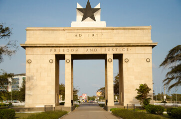 Black Star Square, also known as Independence Square, is a public square in Accra, Ghana