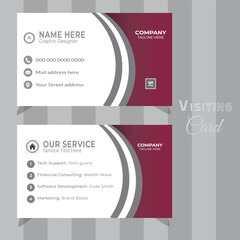 design template, Simple Vector design, Visiting Card Template.