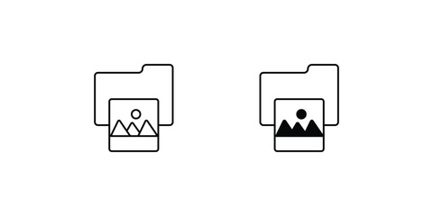image file icon with white background vector stock illustration