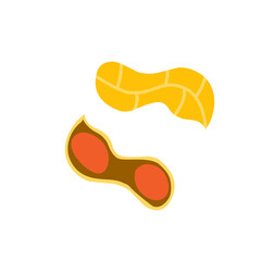 peanut vector illustration