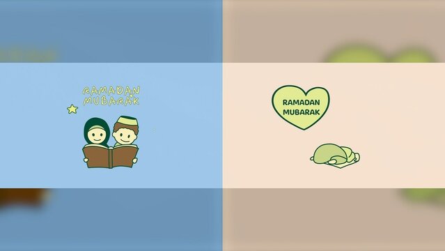 Eid al-Fitr Ramadan Mubarak Title Intro Bundle