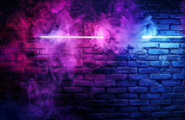Smoke Billowing From Brick Wall