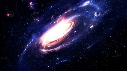 Fototapeta premium galaxies, field star, nebula, space background suitable for digital and print