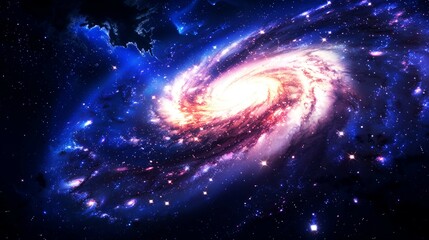 galaxies, field star, nebula, space background suitable for digital and print