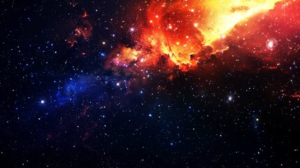 Naklejka premium galaxies, field star, nebula, space background suitable for digital and print