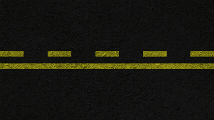 asphalt background with lines