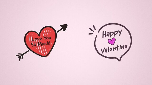 Valentine Hearts Love Title Intro Bundle