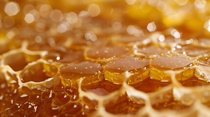 close up of honey comb, honey, food, honeycomb, sweet, yellow, bee, beeswax, comb, brown, macro, isolated, healthy, wax, closeup