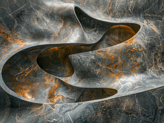 Abstract photography, high-quality materials marble, stones, gold, metals.