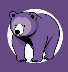  Bear Vector Cartoon Illustration