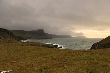 A view of Neist Point , Scotland