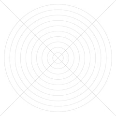 grid 2 (circle + cross)