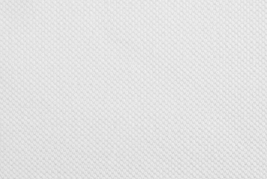 White cotton pique fabric texture as background	