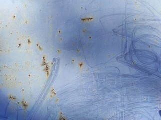 Rusty old metal texture. Abstract art picture.
