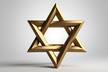Golden star of David